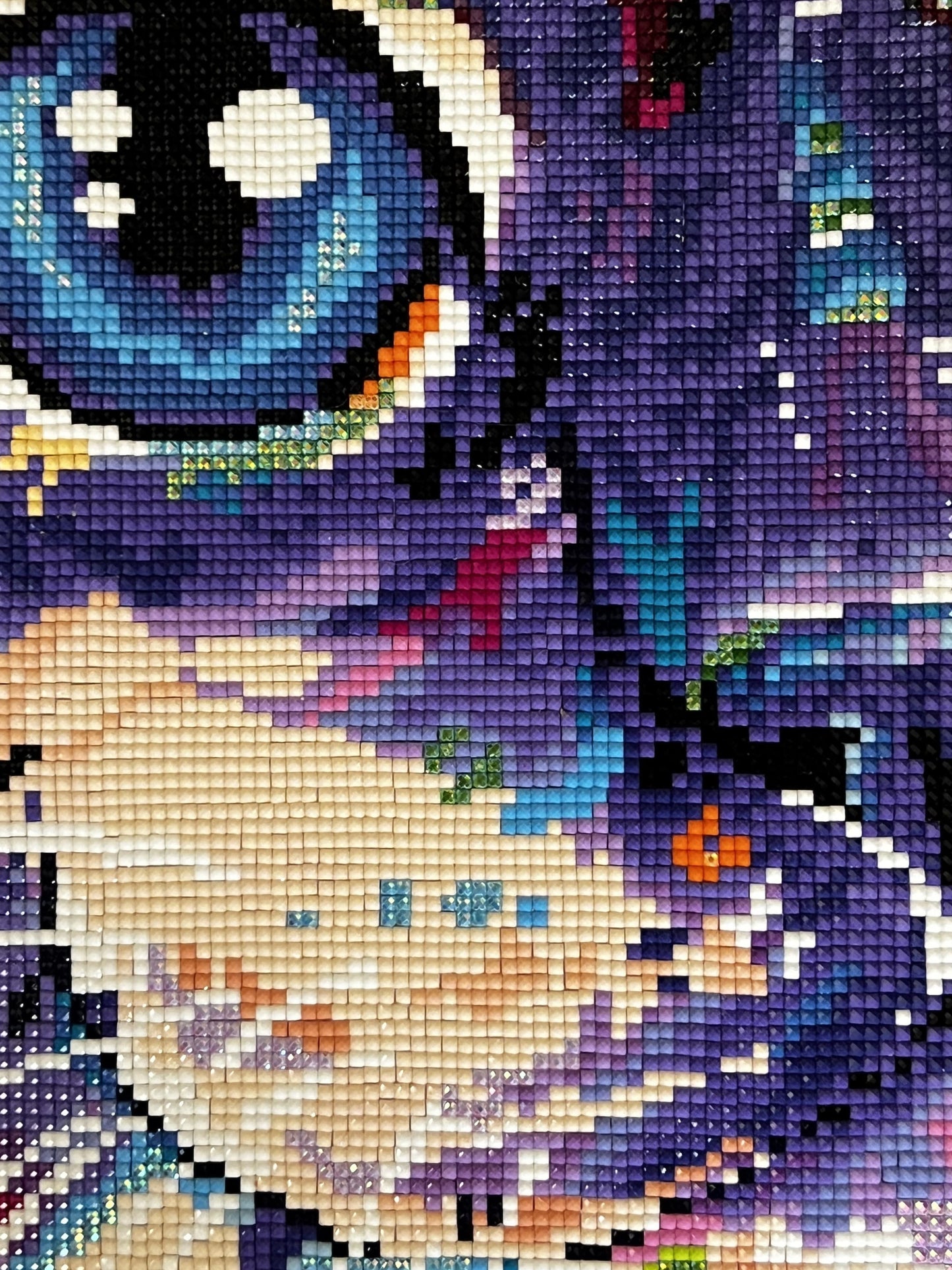 Abstract Kitty Diamond Painting