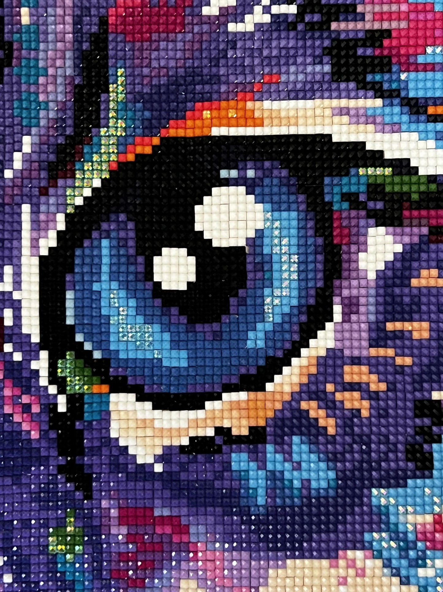 Abstract Kitty Diamond Painting