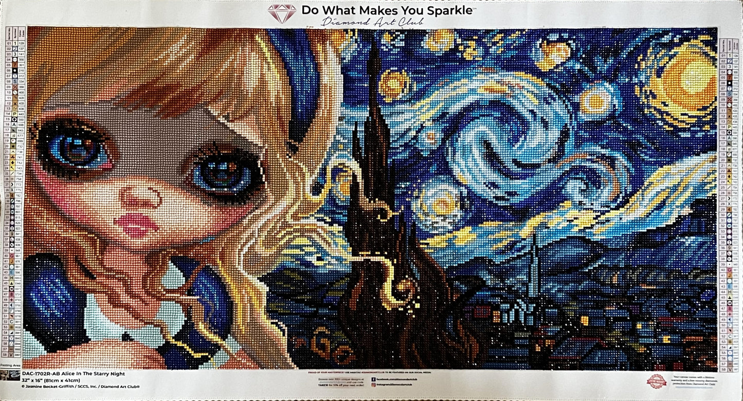 Alice in the Starry Night Diamond Painting