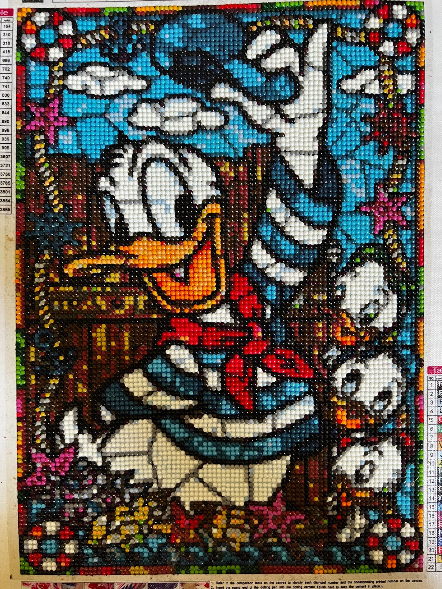 Donald Duck Diamond Painting