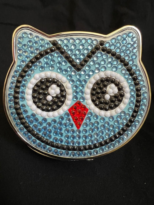 Owl Compact Mirror