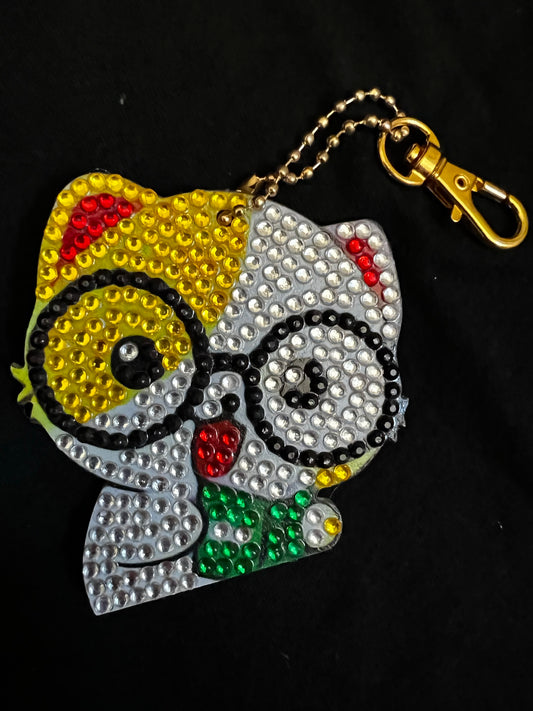 Smart Cat Keychain