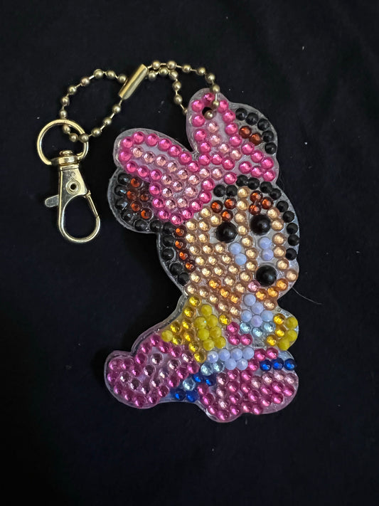 Baby Minnie Mouse Keychain